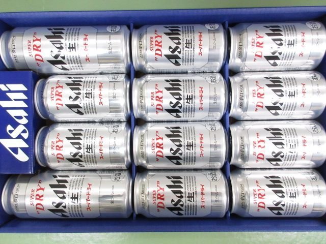 [福岡県内限定発送] 未開栓 アサヒビール ギフトセット 4箱 350ml×36缶 + 500ml×10缶 賞味期限内 送料無料_画像9