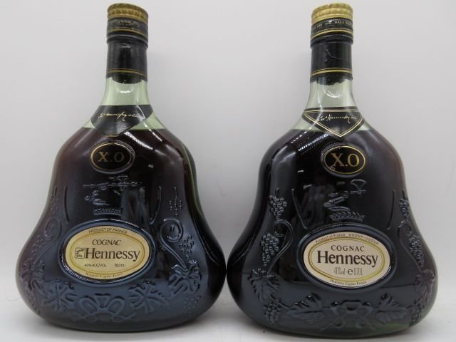 未開栓 洋酒 ヘネシー XO 金キャップ グリーンボトル Hennessy 700ml 40% 13本セット コニャック ブランデー 送料無料_画像7