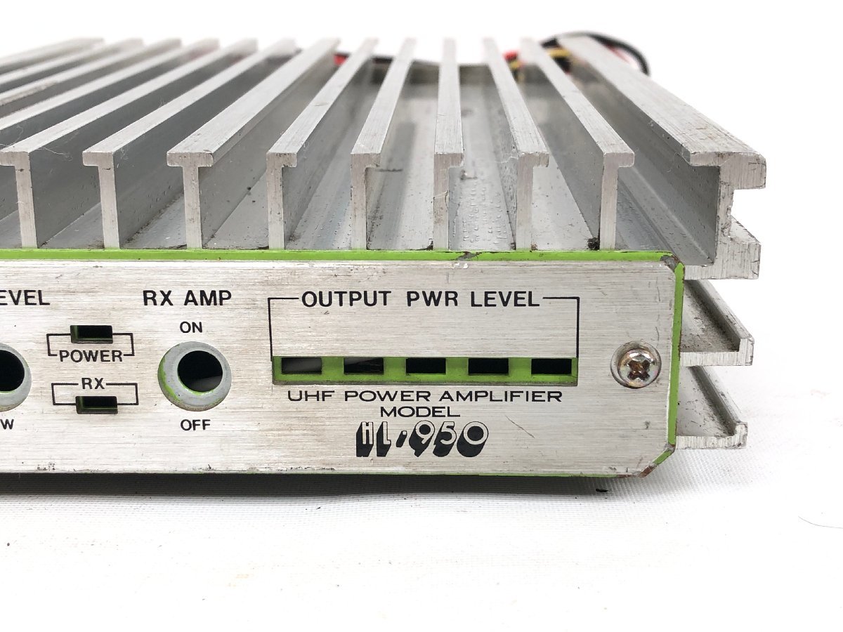 UHF パワーアンプ HL-950 パーソナル無線用ブースター 900MHz リニアアンプ 50W F11-54_画像3