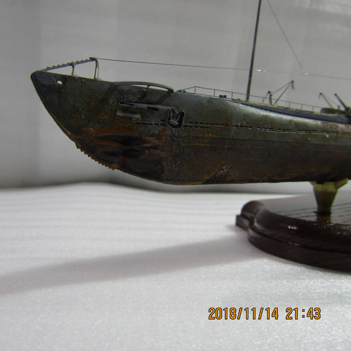 1/350日本海軍潛艇Haiku Univ。類型6 a 168（實際規格）/成品 原文:1/350 日本海軍潜水艦 海大6型a 伊168 (リアル仕様）/完成品