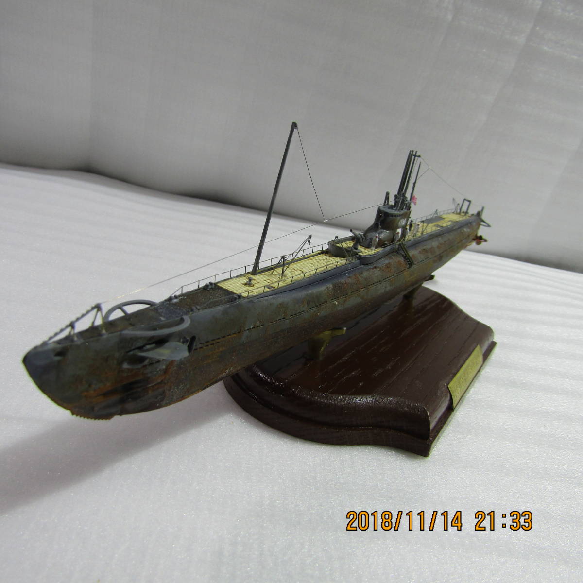 1/350日本海軍潛艇Haiku Univ。類型6 a 168（實際規格）/成品 原文:1/350 日本海軍潜水艦 海大6型a 伊168 (リアル仕様）/完成品