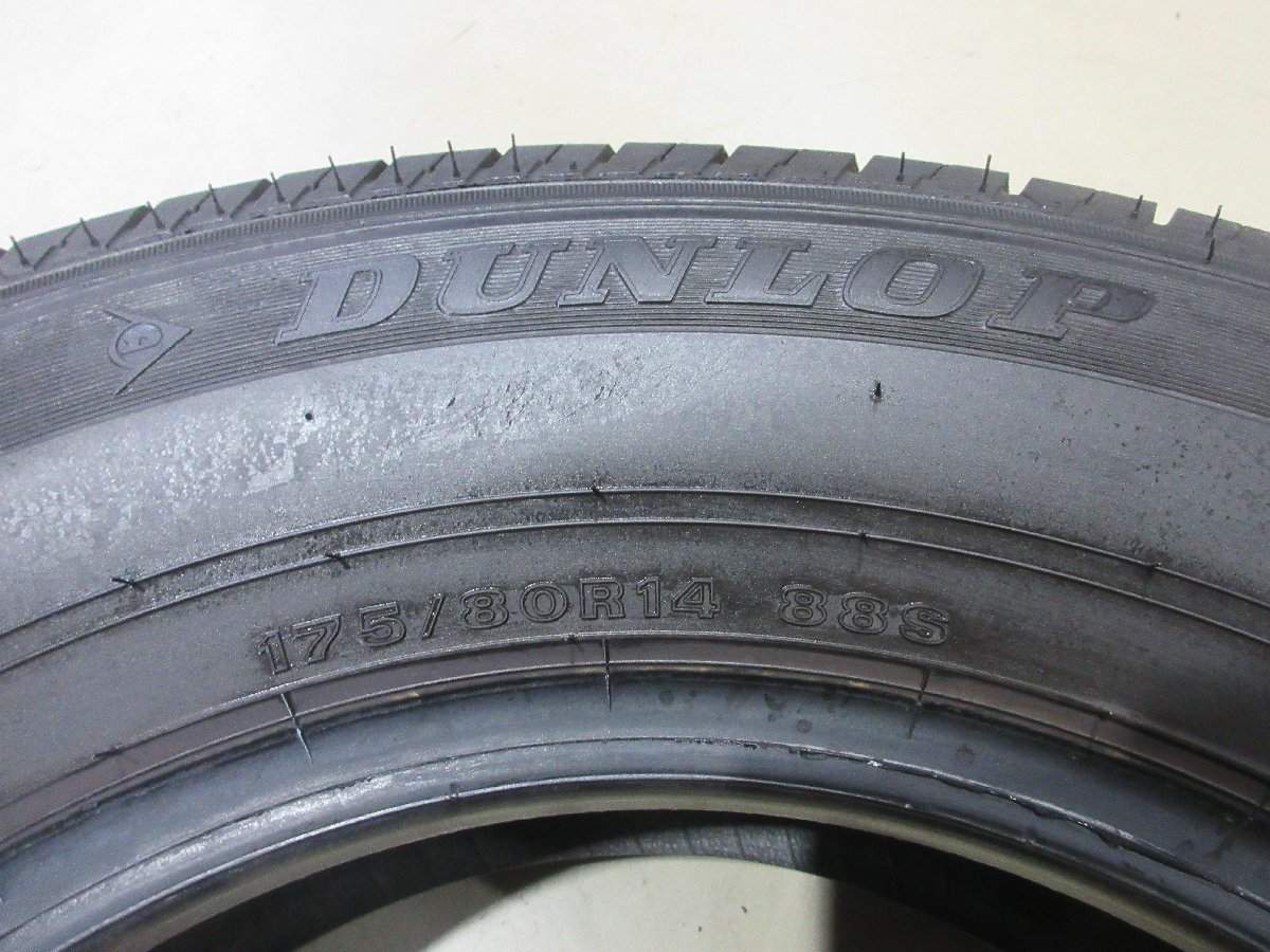 Φ 14インチ / タクシー専用 / タイヤ / ダンロップ / SP / TX-01 / 175/80R14 88S / 2本 / 中古 / 2022年製造 / サイド傷あり_画像2