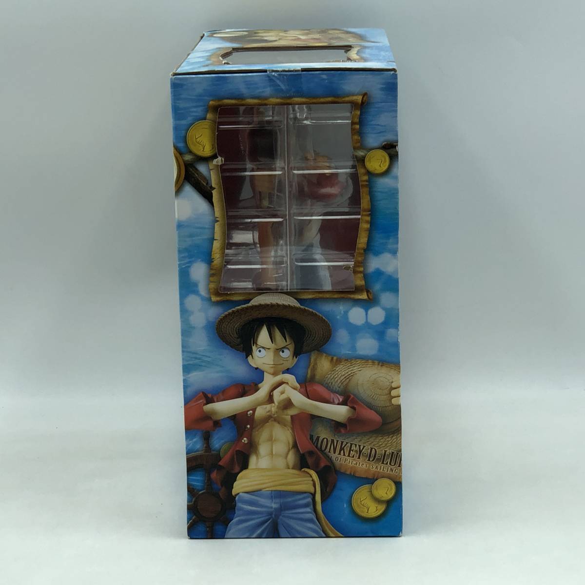 玩M04 【未開封】フィギュア ワンピース P.O.P Portrait.of.Pirates Sailing Again モンキー・D・ルフィ メガハウス MegaHouse POP_画像3