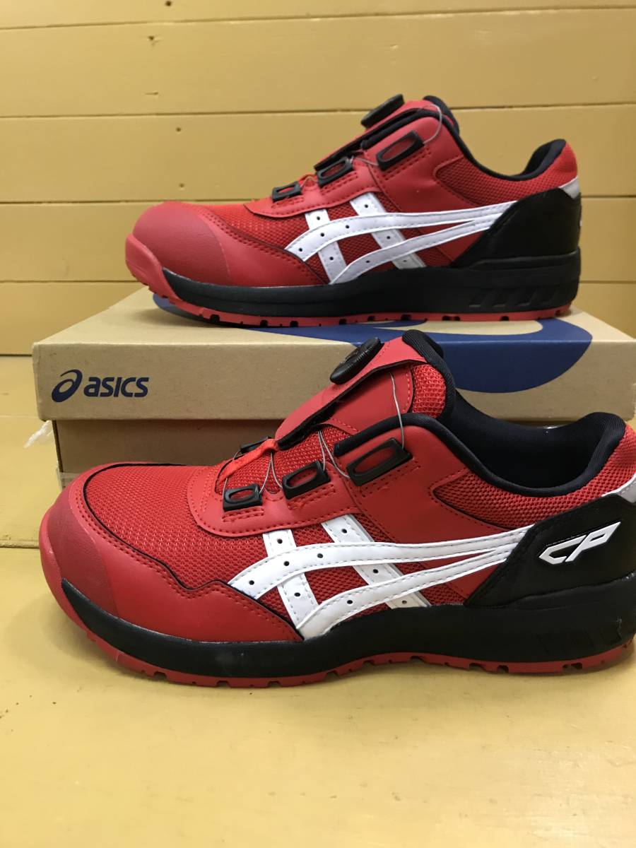 F371[スニーカー]asics ウィンジョブ CP209 BOA 3E相当 25.5cm_画像2