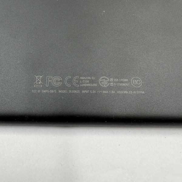 L102-T060276-4 Amazon アマゾン Fire HD 10 第7世代 タブレット SL056ZE 約10.1インチ ブラック 初期化済み 動作確認済み ①_画像9