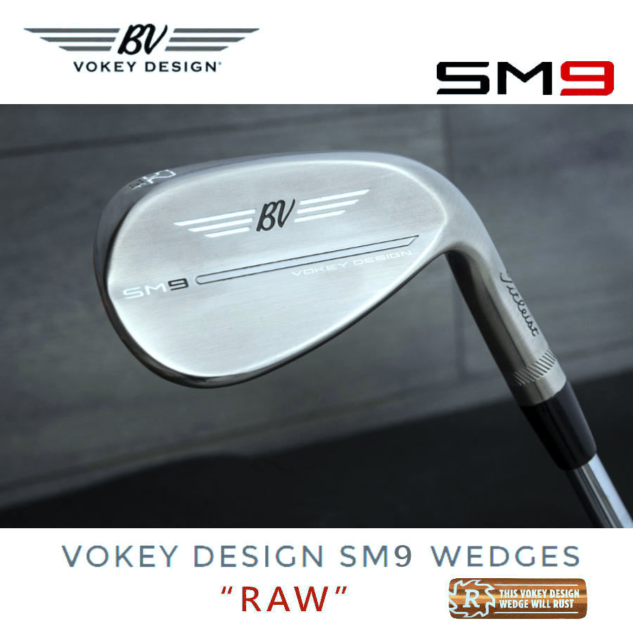 ★☆日本未発売　VOKEY　SM9　“RAW (ノーメッキ)”　DG-S200　52F・58M　新品☆★_画像1