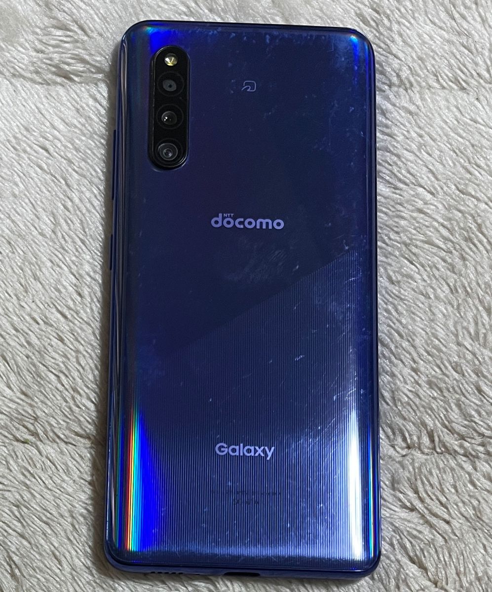 Android 12 Galaxy A41 SC-41A ブルー SIMフリー-