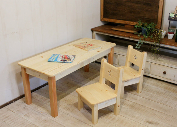  hand made Kids table chair set * 2 person for 
