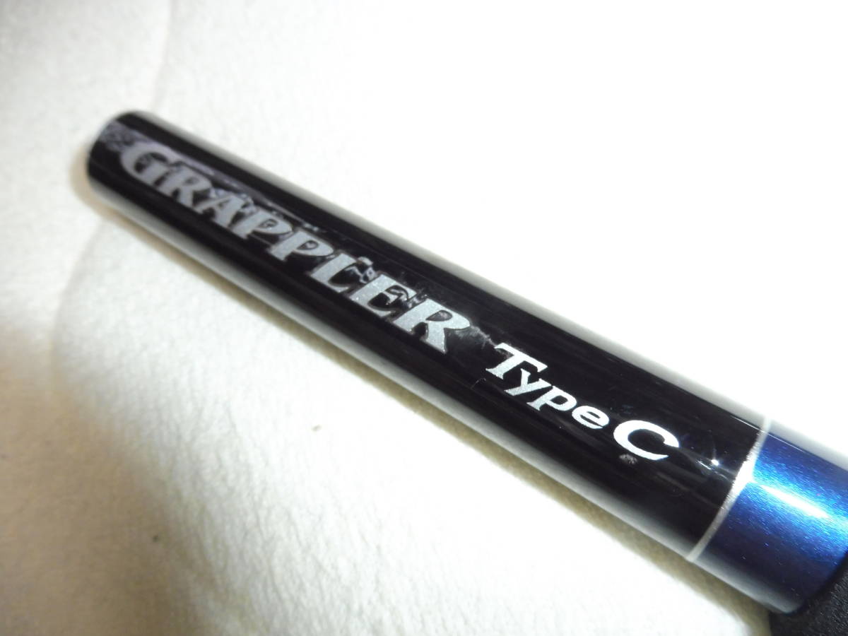 シマノ　キャスティングロッド グラップラー タイプC S82XH-3 3ピースモデル　美品_画像2