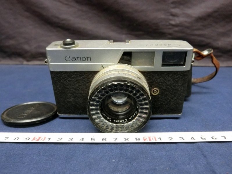 L2739 キャノン Canon Canonet LENS 45mm 1:1.9 レンジファインダーカメラ フィルムカメラ_画像1