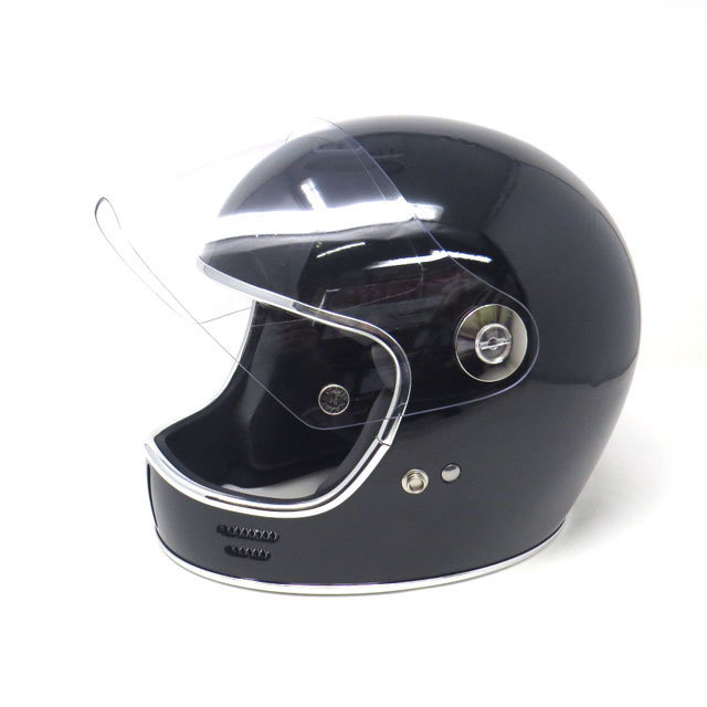 【HEAT☆GROUP】PSCマーク付き フルフェイスヘルメット　COBRA　ブラック　サイズ：フリー　_画像6