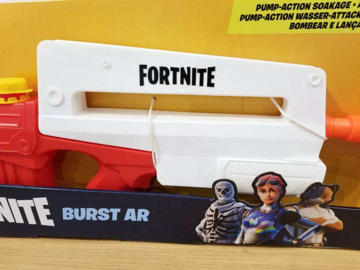 ★NERF ナーフ スーパーソーカー フォートナイト BURST AR ウォーターガン 水鉄砲