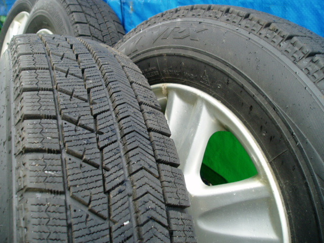 ■■BRIDGESTONE　BLIZZAK　VRX　145/80R13　ダイハツ純正ホイール付き　４本セット■■ _画像5