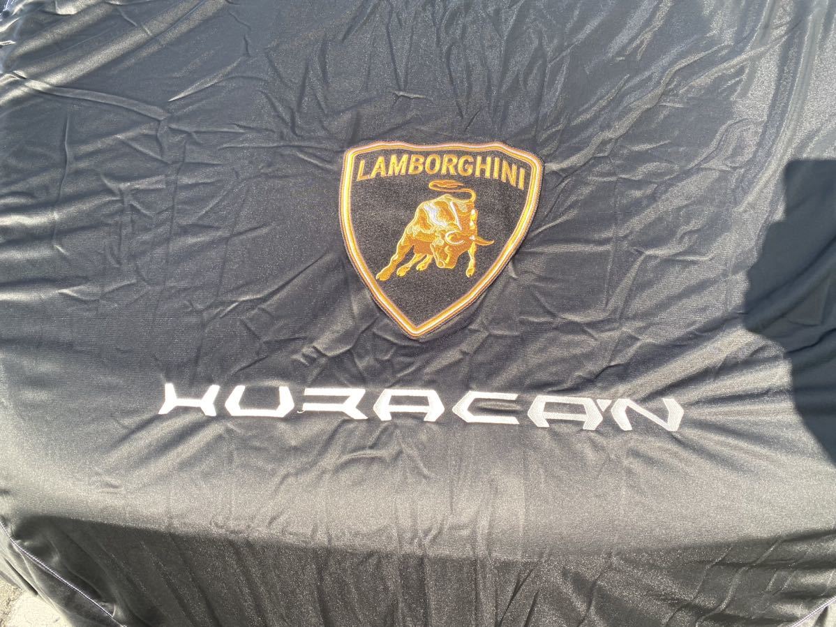 ☆ ランボルギーニ 純正 ウラカン 専用 ボディーカバー LAMBORGHINI HURACAN 美品 カバー ☆_画像4