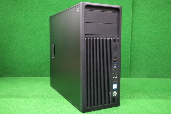 ▲067 HP Workstation【Z240】 Xeon E3-1230v5-3.4GHz/16GB/M.2 256GB ビデオカード欠品 ▲_転用しています。