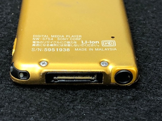 1日元~SONY Walkman NW - S 754只有主體初始化內存 原文:1円～SONY ウォークマン NW-S754 本体のみ メモリー初期化済