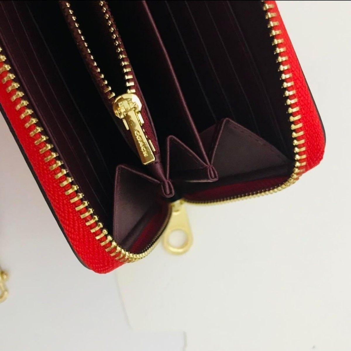 COACHコーチ長財布レディースのレッド色新品財布|Yahoo!フリマ COACHコーチ長財布レディースのレッド色新品財布|Yahoo!フリマ