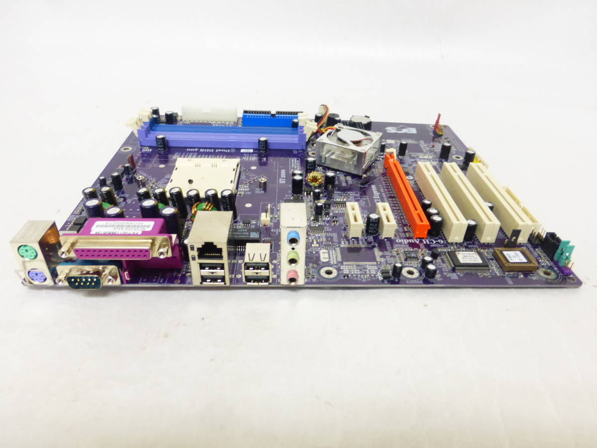 ☆ECS　マザーボード　NFORCE4-A939　動作未確認　ジャンク_画像9