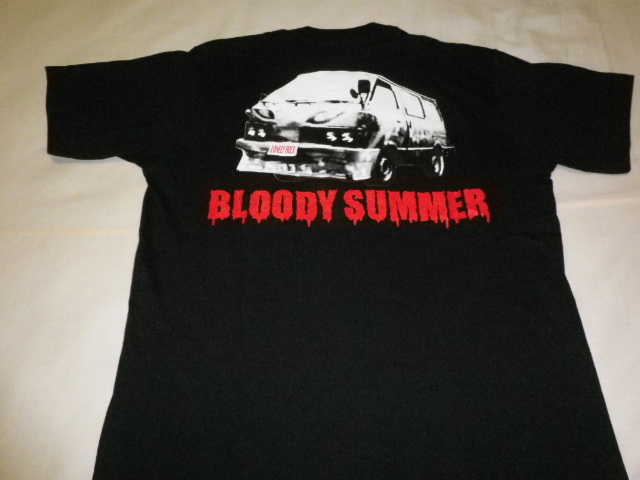 LIPCREAM リップクリーム 黒 Tシャツ BLOODY SUMMER フウドブレイン S.O.B GAUZE DEATHSIDE _画像4