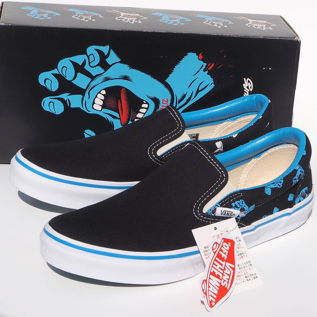 超熱 デッド!! 27,5cm 新品 希少!! BEAMS別注 SANTA CRUZ VANS SLIP ON