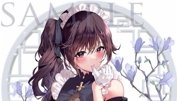 ファッション姫 通販 魔太郎/専属メイド-リリア-/B2タペストリー タペストリー