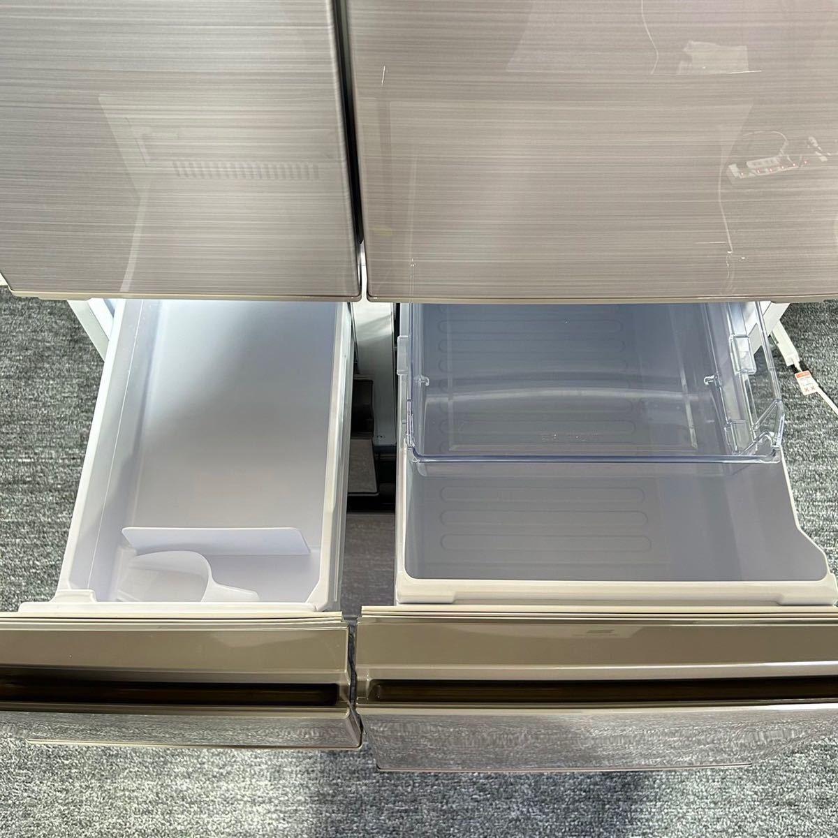 SHARP 冷蔵庫 美品 SJ-X506J-T 2022年 高年式 大容量 k0563_画像5