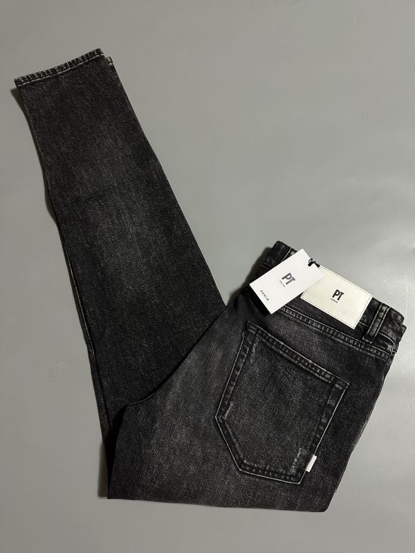 3624】新品4.3万【PT TORINO / ピーティ・トリノ　33　定番　ROCK / ロック　ジャージーストレッチデニム】ブラックウォッシュ_画像1