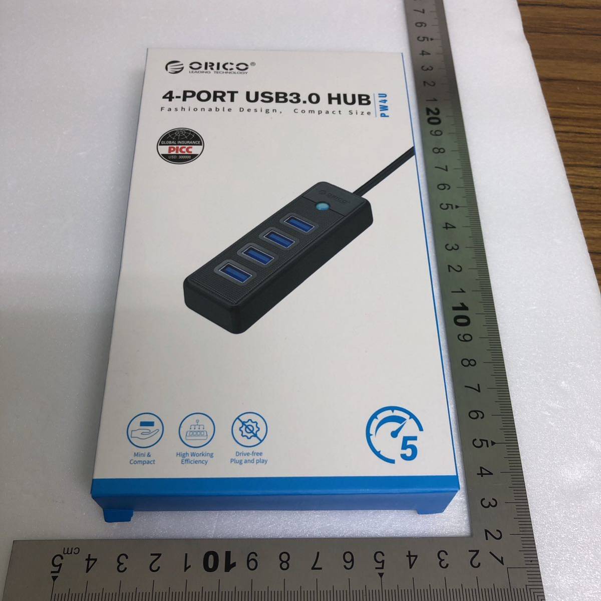 [ breaking the seal only ]ORICO *USB hub USB3.0 4 port hub bus power light weight 5Gbps high speed transfer Note PC correspondence Mac OS/Windows/Android/Linux correspondence 