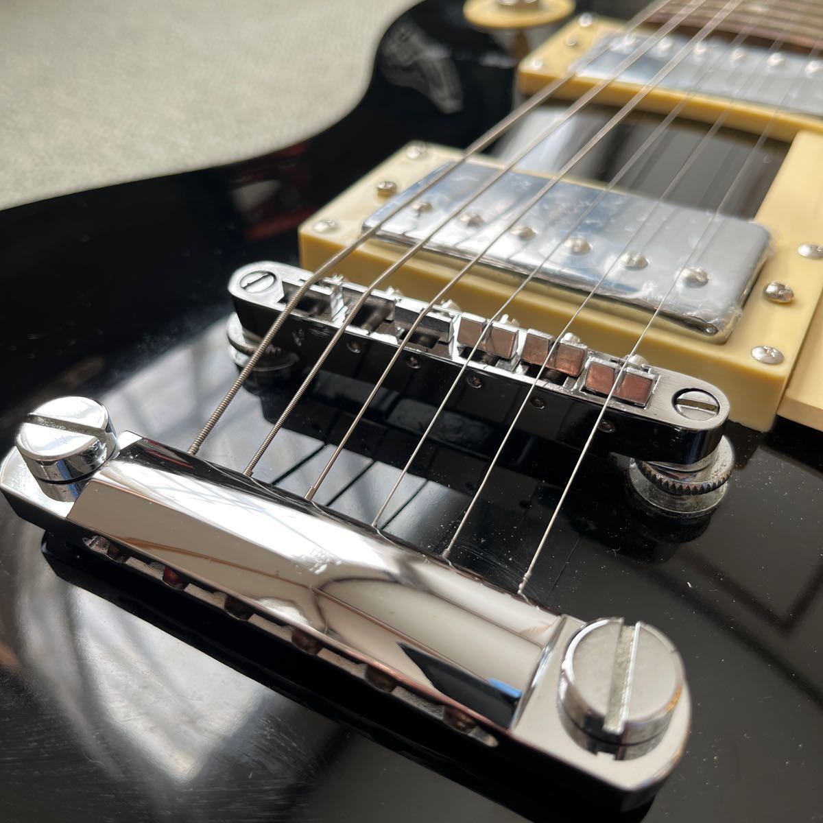 Epiphone by Gibson Les Paul 100 エピフォン　ギブソン　レスポール　ジャンク扱い　エレキギター 黒　BLK lespaul -_画像4