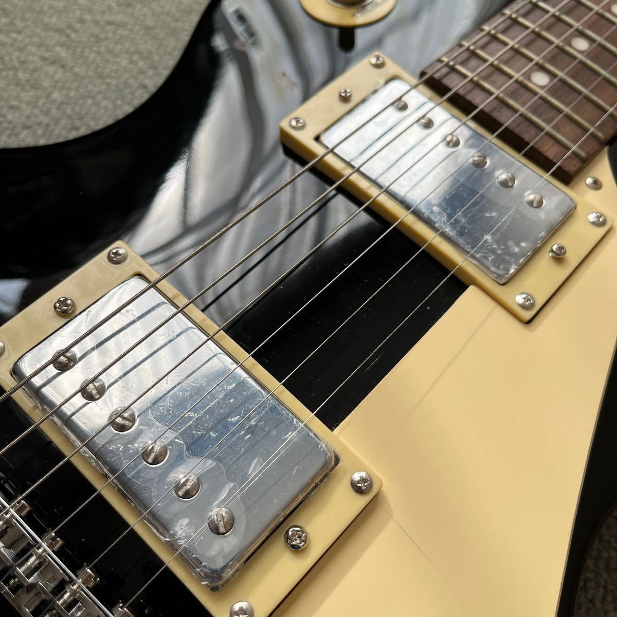 Epiphone by Gibson Les Paul 100 エピフォン　ギブソン　レスポール　ジャンク扱い　エレキギター 黒　BLK lespaul -_画像5