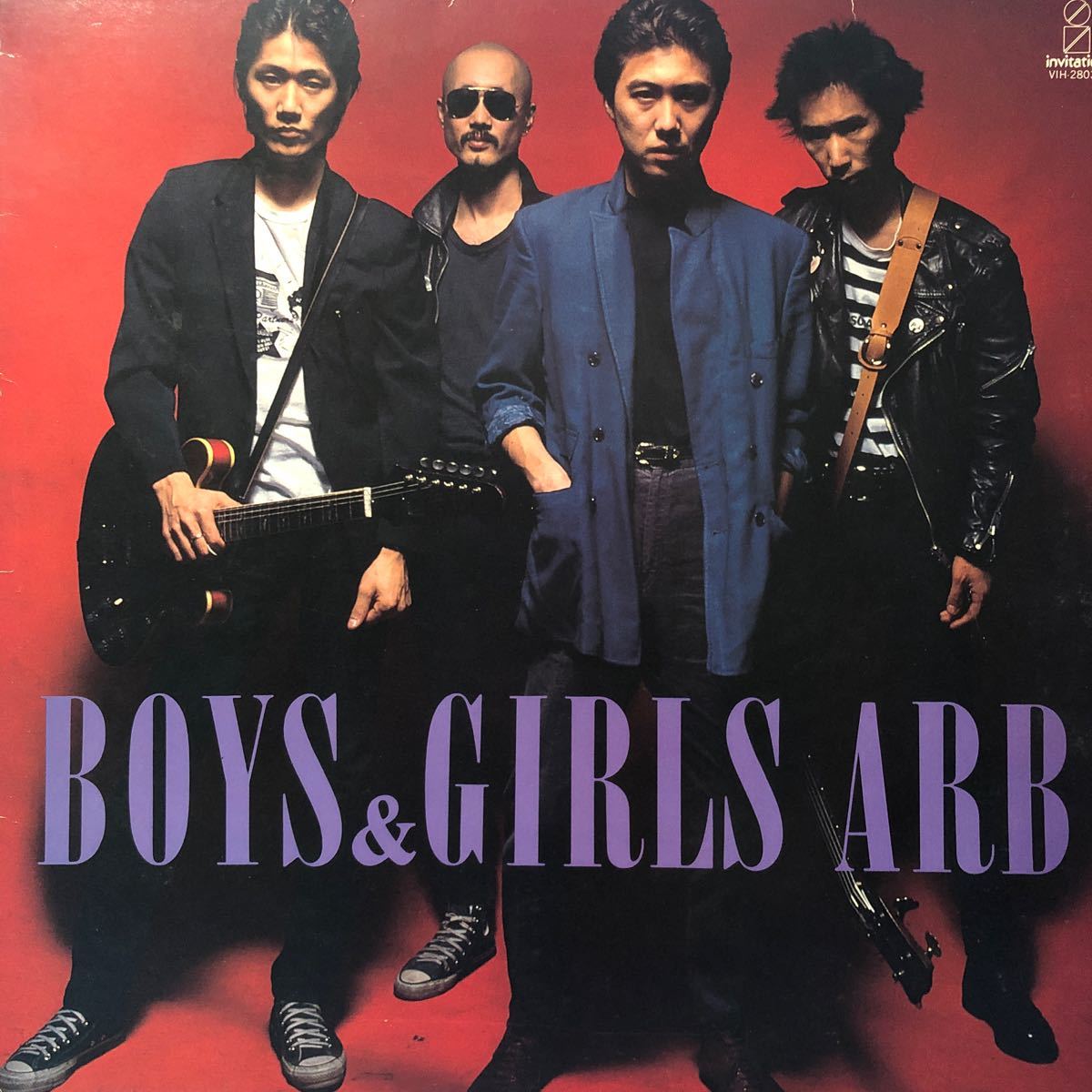 A.R.B Boys&Girls 田中一郎 石橋凌 LP レコード 5点以上落札で送料無料V_画像1