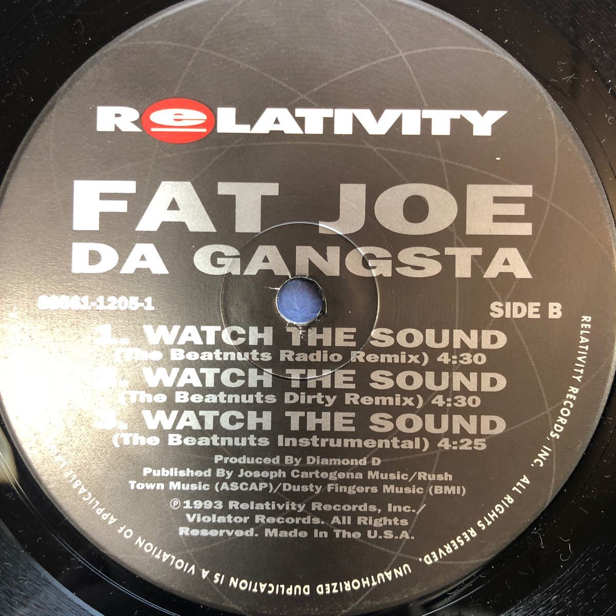 FAT JOE DA GANGSTA Watch The Sound ファットジョー 12インチ LP レコード 5点以上落札で送料無料V_画像4