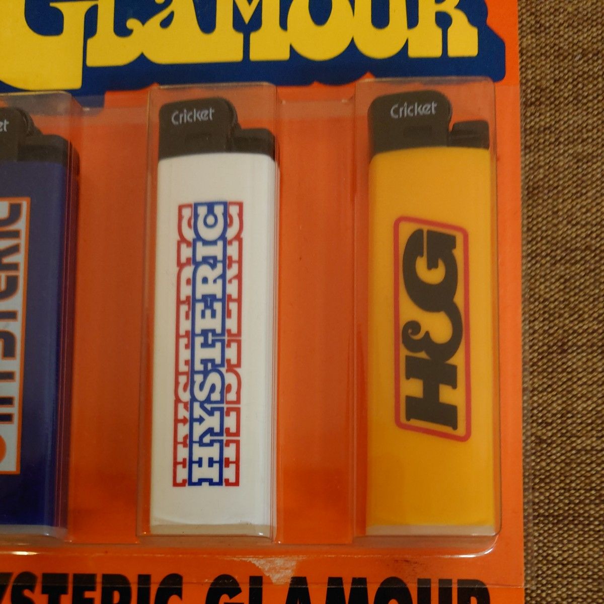 未使用 ヒステリックグラマーHYSTERIC GLAMOUR ライター3本 未使用 ヒステリックグラマーHYSTERIC GLAMOUR ライター3本