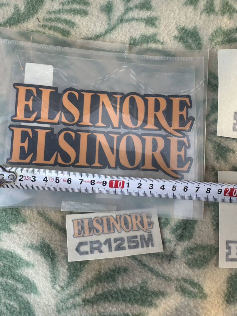 Honda ELSINORE CR125M エルシノア デカールセット_画像4