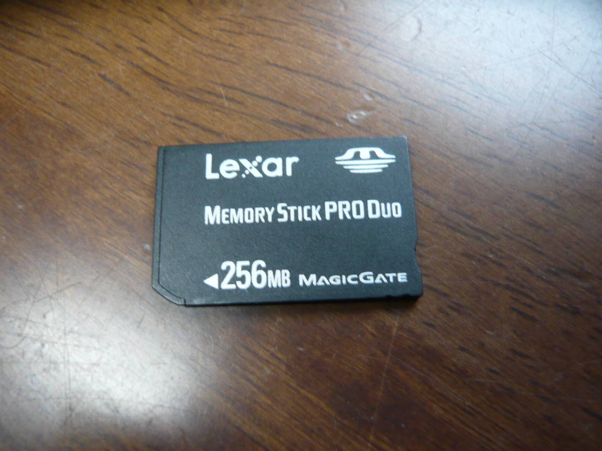動作保証！LEXAR Memory Stick PRO Duo 256MB MAGIC GATEの画像1