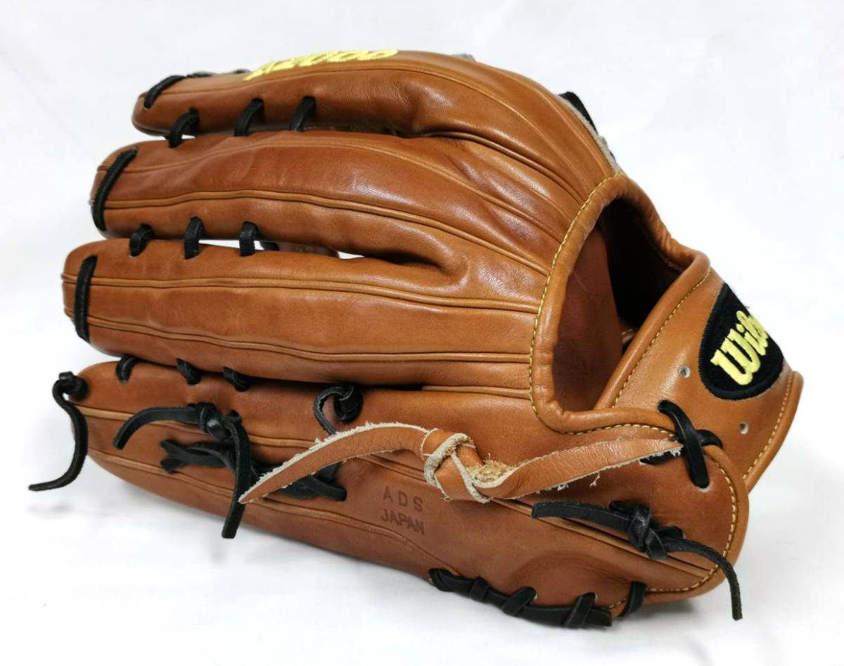 プロ担当型付け■Wilson（ウイルソン）硬式用グローブ A2000 1775 青木宣親モデル プロストックレザー 日本製■グラブ ウィルソン_画像3