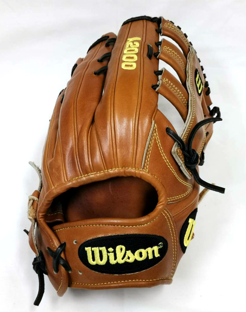 プロ担当型付け■Wilson（ウイルソン）硬式用グローブ A2000 1775 青木宣親モデル プロストックレザー 日本製■グラブ ウィルソン_画像4