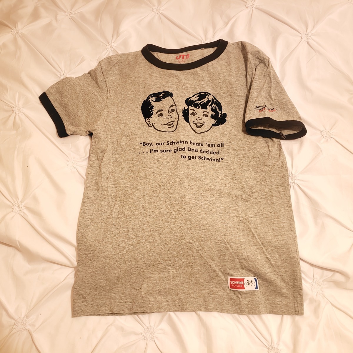 UNIQLO SCHWINNコラボTシャツ_画像1