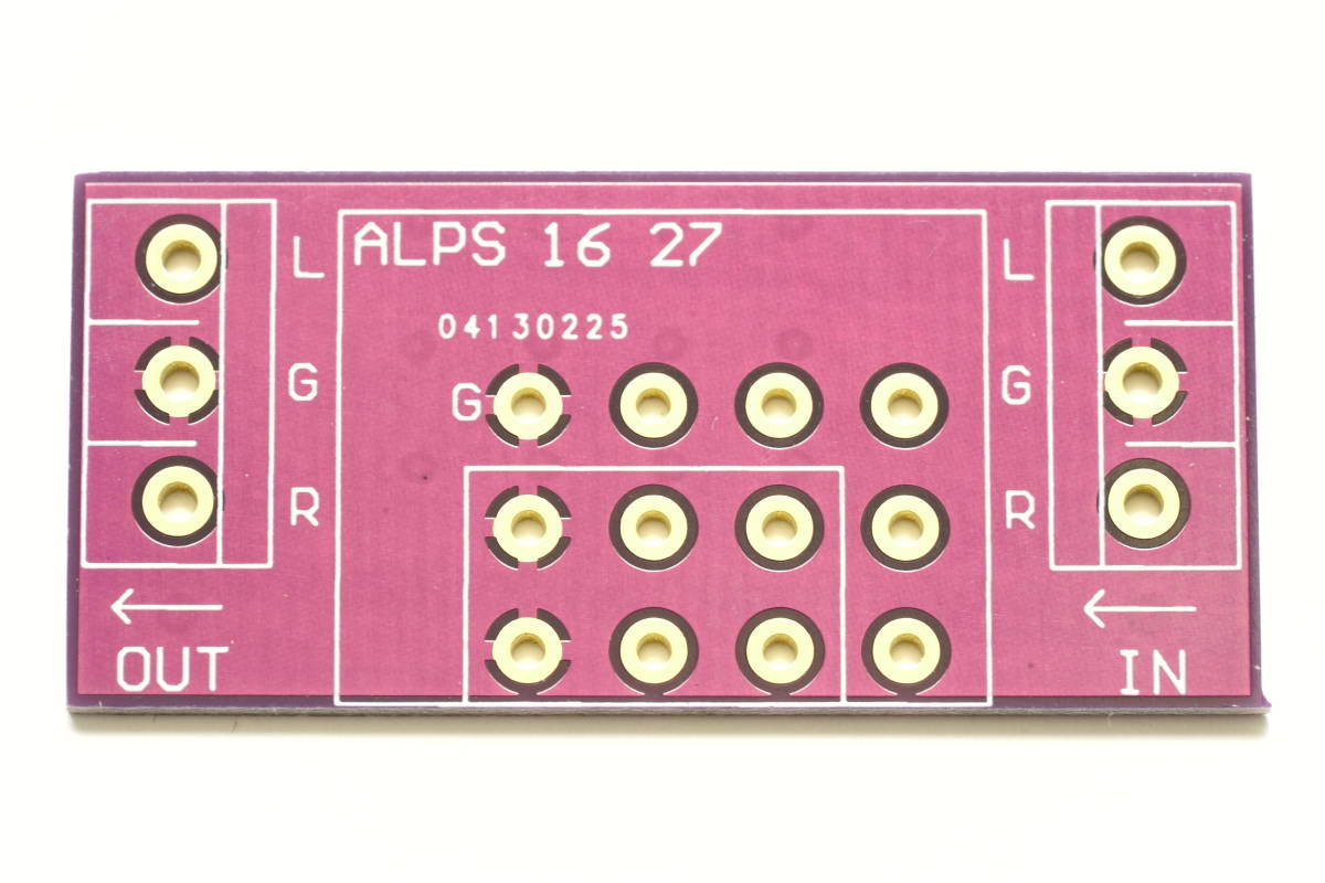 ★新品★　アルプス電気ボリューム（ALPS RK16,RK27）用基板_画像1
