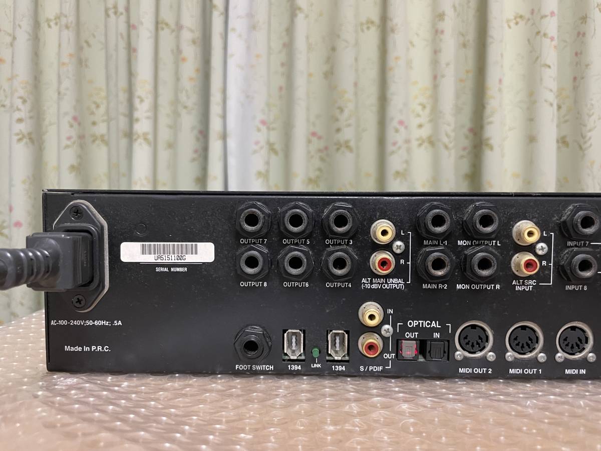 ★57★AVID/digidisign☆002RACK☆好音質☆FireWire（IEEE1394a）接続☆デジデザイン☆ダブルオーツー☆中古動作確認_画像6