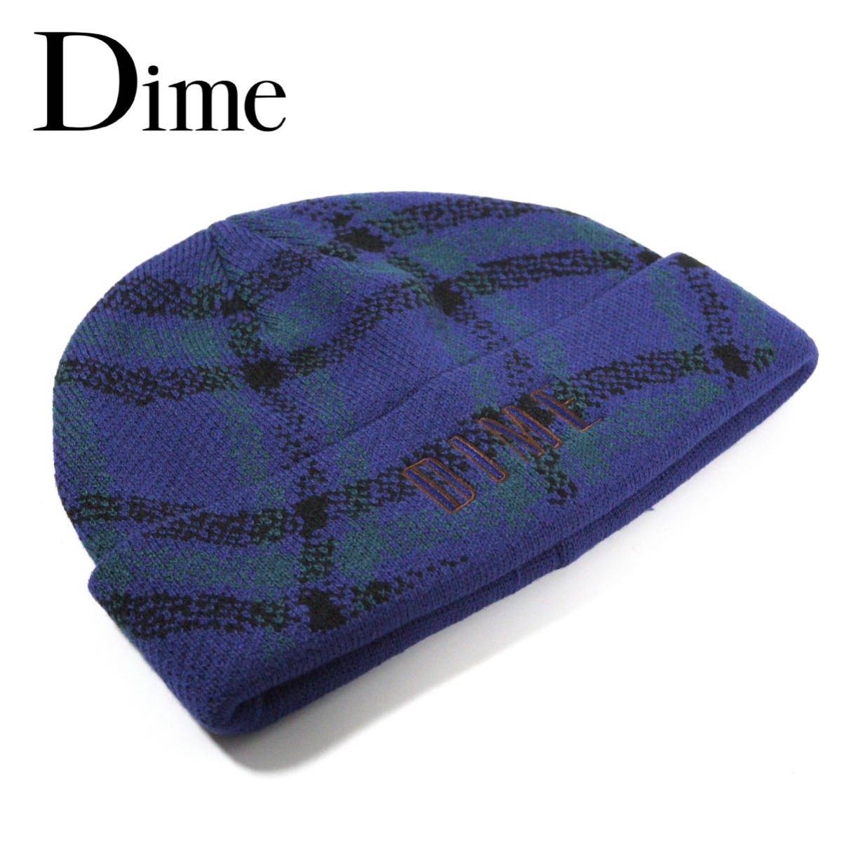 Dime WAVY PLAID CUFF BEANIE ダイム ビーニー-