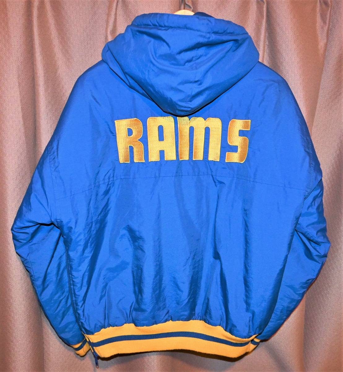 STARTER Los Angeles Rams (ロサンゼルス・ラムズ) パーカージャケット M 【NFL 80s 90s スターター アメフト】