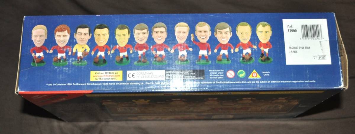 CORINTHIAN PRO STARS 1966 TEAM corinthian soccer England representative figure set [12 pack /ENGLAND/W cup ]