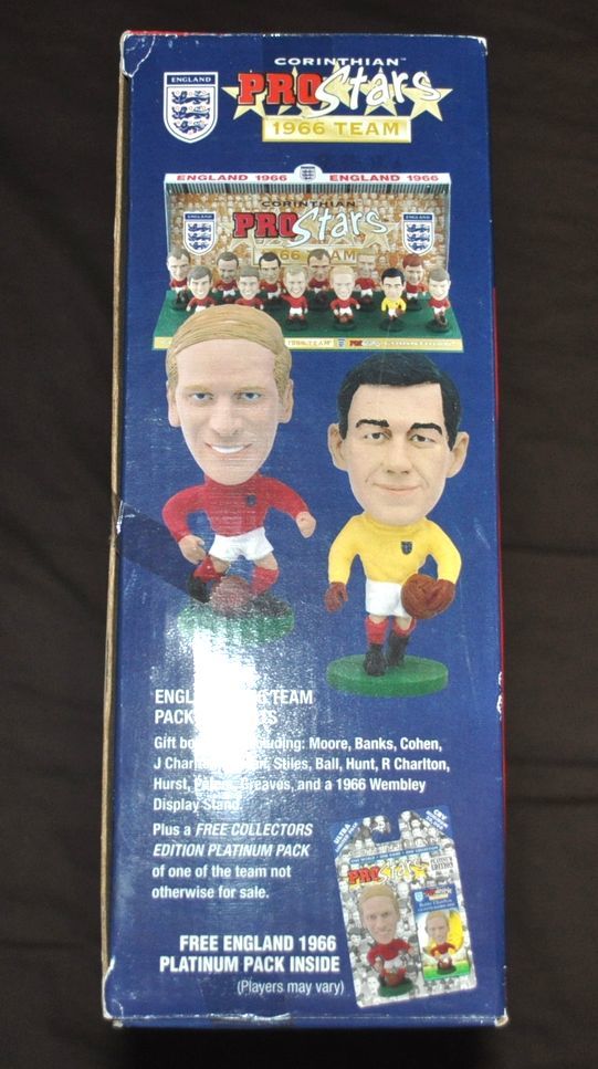 CORINTHIAN PRO STARS 1966 TEAM corinthian soccer England representative figure set [12 pack /ENGLAND/W cup ]