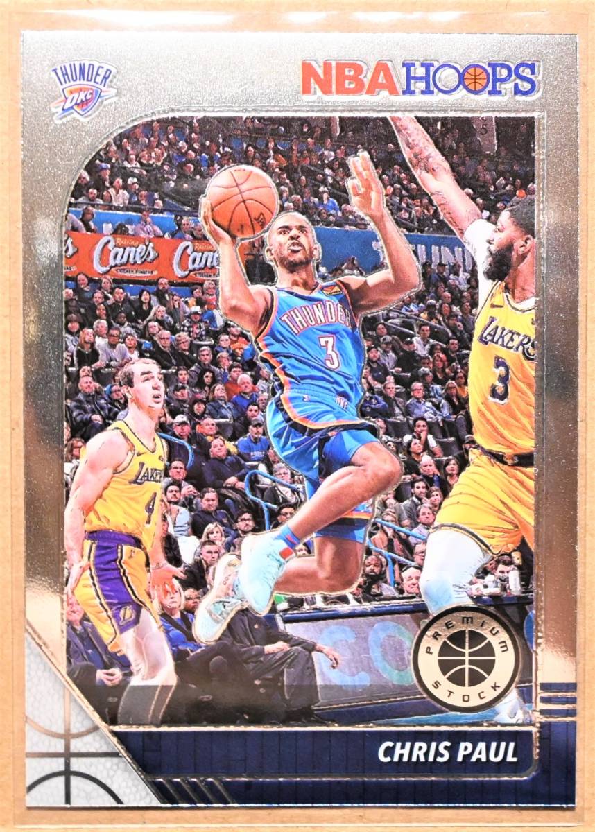 CHRIS PAUL (クリス・ポール) 2019-20 HOOPS PREMIUM STOCK トレーディングカード 【NBA,オクラホマシティ・サンダー,OKC THUNDER】_画像1