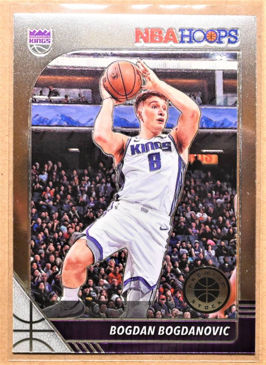 BOGDAN BOGDANOVIC (ボグダン・ボグダノビッチ) 2019-20 HOOPS PREMIUM STOCK トレーディングカード 【NBA,サクラメントキングス,KINGS】_画像1