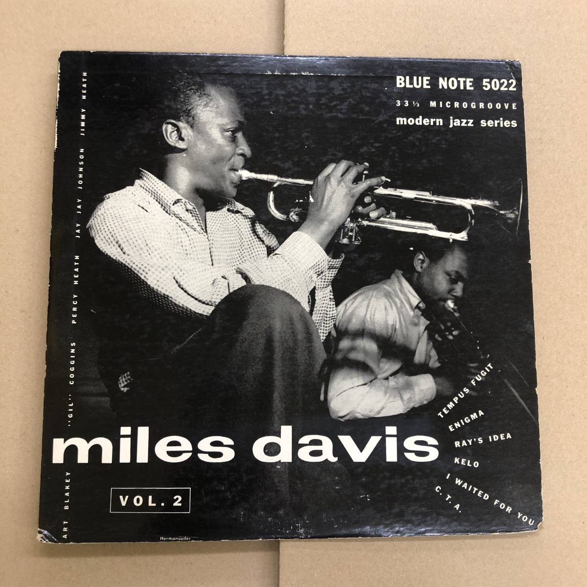 (10inch) Miles Davis - Young Man Eith A Horn Vol.2［BLP5022］アメリカ盤 Blue Note / Lexington DG EAR Flat 9M_画像1