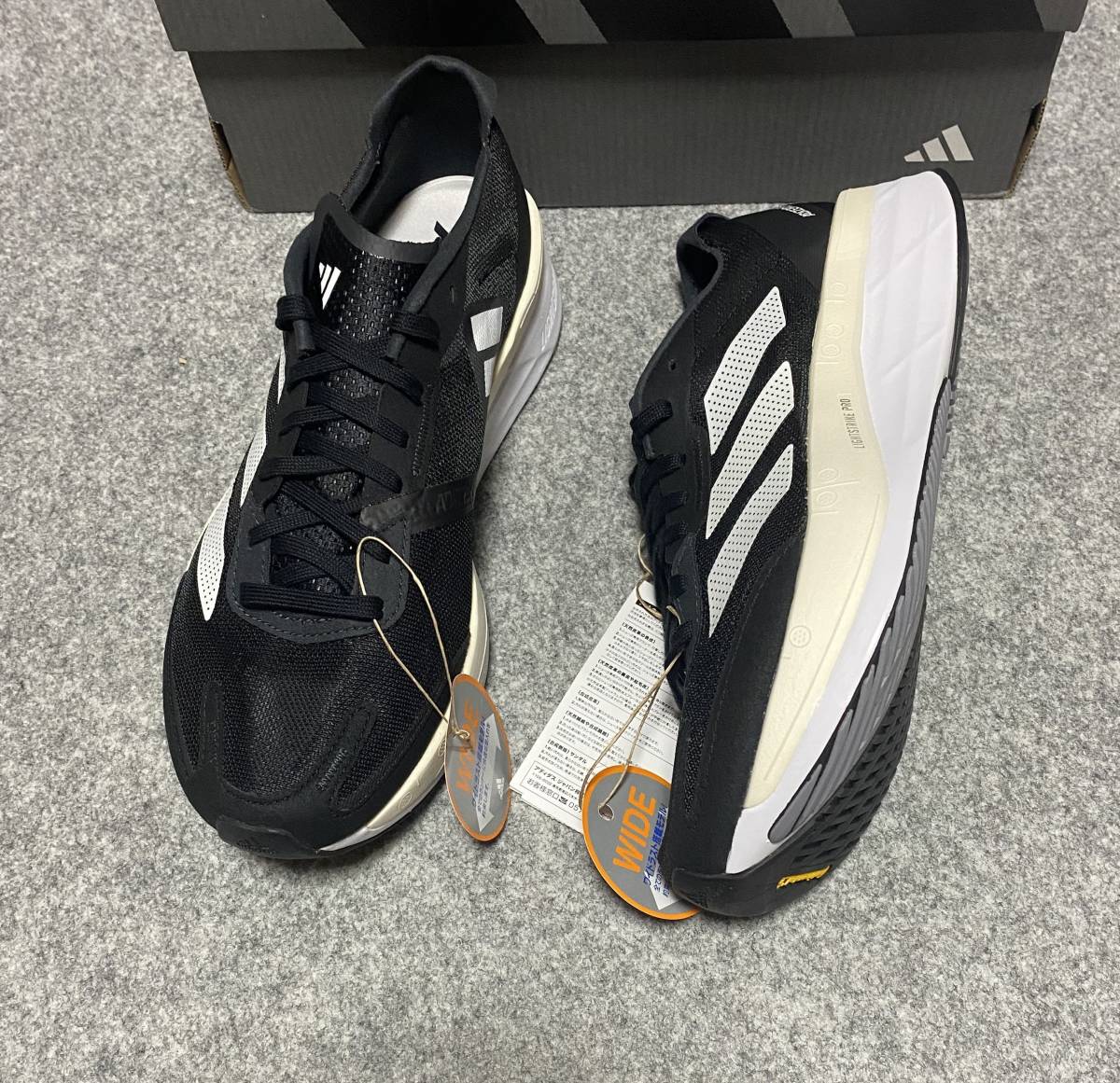 新品◇adidas アディダス◇27.5㎝ ◇ランニングシューズ ADIZERO