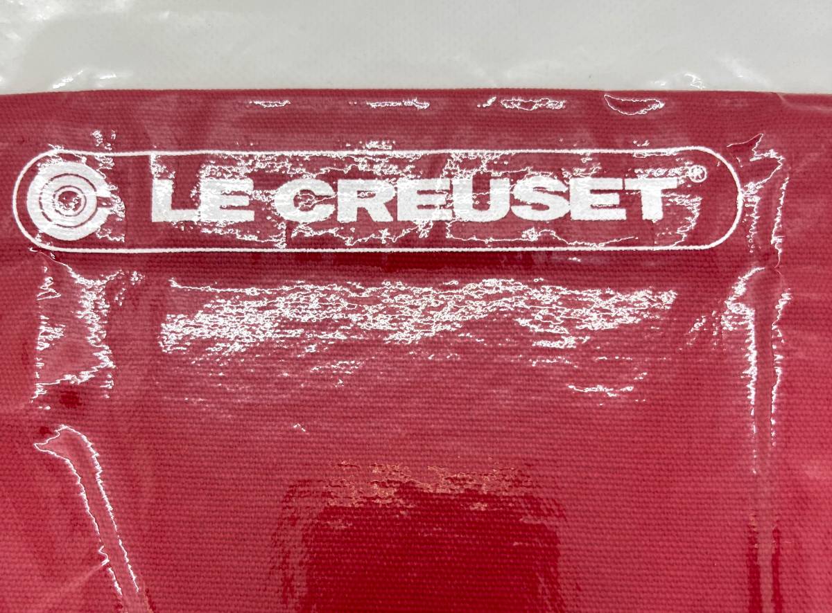 新品★未使用　LE　CREUSET　ル・クルーゼ　トートバッグ　ランチバック　赤/2004_画像3