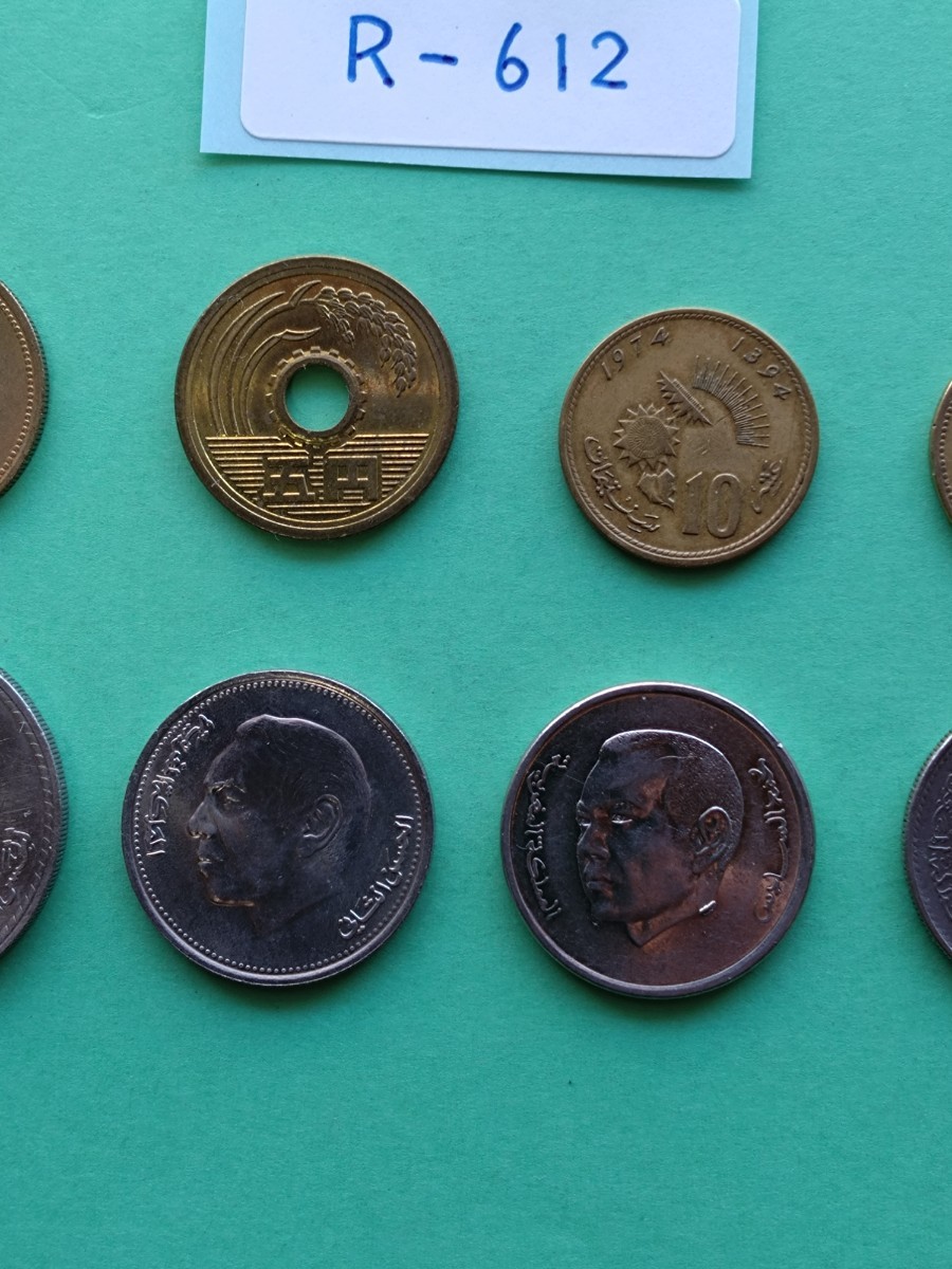 外国コイン　モロッコ　(Rー６１２)　モロッコの硬貨　おまとめ　１１枚　_画像3
